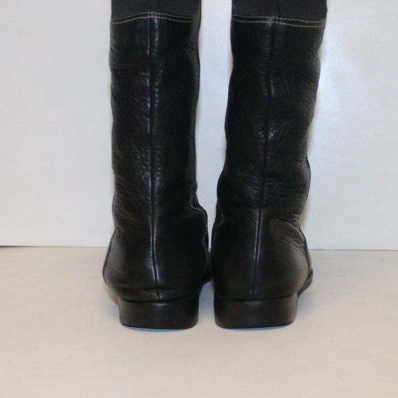Authentic Dolce & Gabbana Tall Knee High Riding Style Boots - Picture 8 of 16